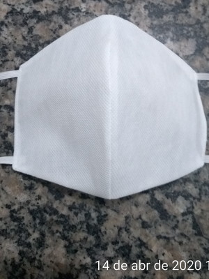 Mascara dupla em tnt para protecao