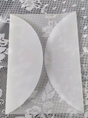 50 envelopes para convite papel vegetal 90g (21x14,5)