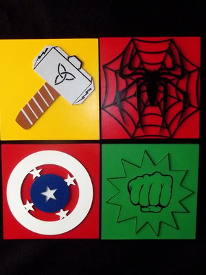 Quadros os vingadores