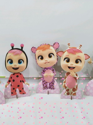Display cry babies -mdf