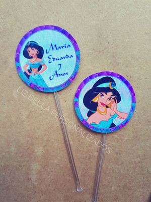 Topper para doces jasmine 50 unidades