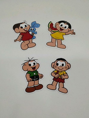 Aplique turma da mônica 3,5cm