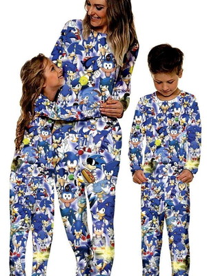 Kit pijamas estampa a escolher (1 adulto e 2 infantis)