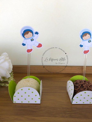 Topper para docinho astronauta