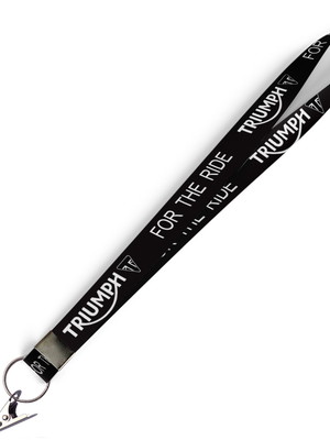 Cordão para crachá triumph c0496p com presilha jacaré