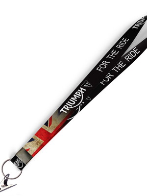 Cordão para crachá triumph c0495p com presilha jacaré