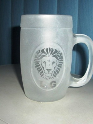 Caneca para cerveja 500ml personalizada com jato de areia