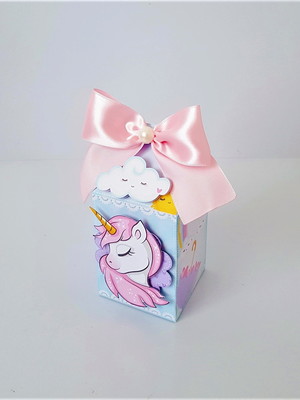 Caixa milk unicornio