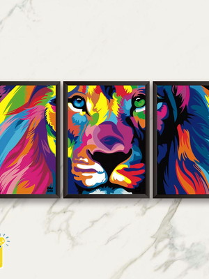 Quadro leão de judá