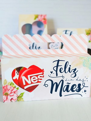 Capa para caixa de bombom dia das mães