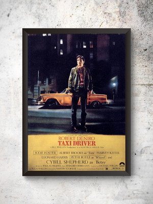 Quadro a3 poster taxi driver