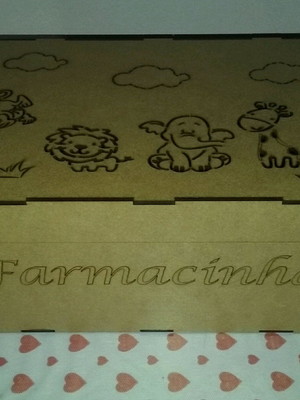 Cliente valdeci - farmacinha g - mdf cru