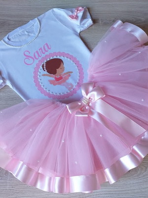 Fantasia tutu bailarina luxo