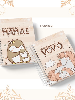 Caderno devocional animal