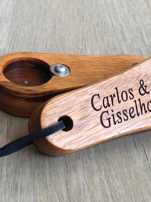 Abridor de garrafa personalizado