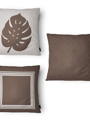 Kit 3 capas de almofada moment