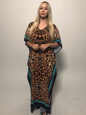 Kaftan onça maxi