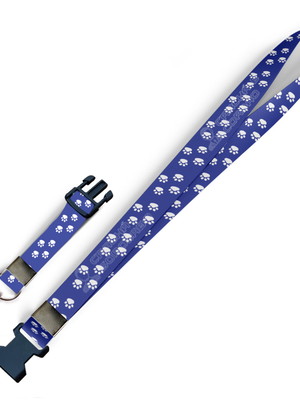 Cordão patinhas de gato c0389p com fecho bolsa e jacaré