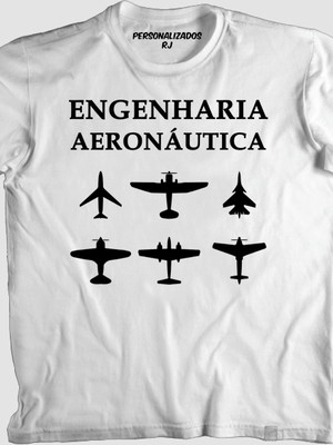 Camisa engenharia aeronáutica