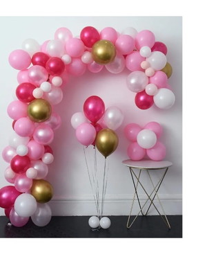 Kit arco desconstruido bexigas decoração faça você mesmo