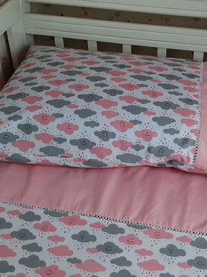Jogo de lençóis para cama de solteiro