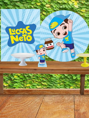 Mini painel lucas neto - mdf