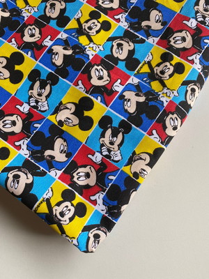 Tecido mickey - 50x75 cm