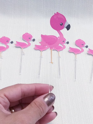 Topper flamingo