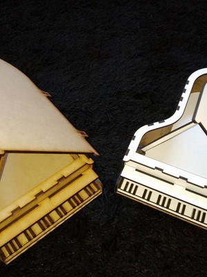 Piano porta joias ou afins em mdf