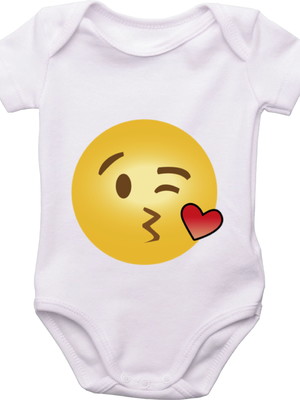 Body do bebê, emoji beijo