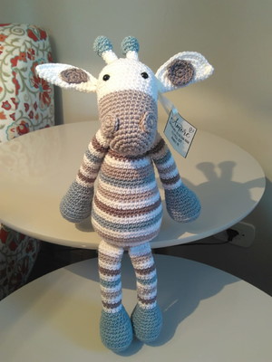 Girafa amigurumi