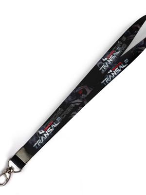 Cordão para crachá transalp honda c0185p com mosquetão