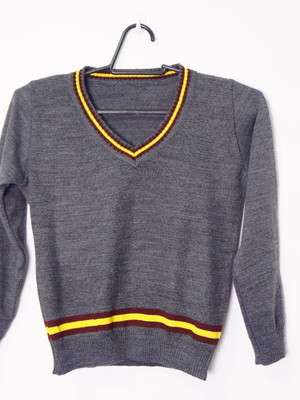 Suéter e cachecol harry potter grifinória - infantil