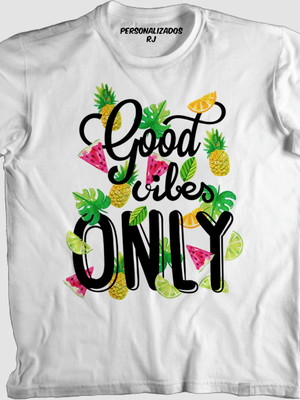 Camisa good vibes only