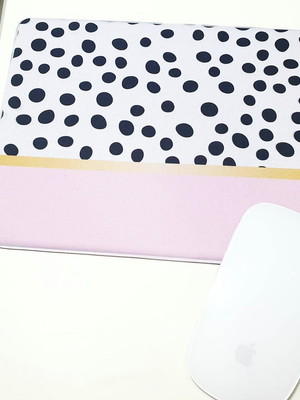 1 mouse pad - poa e rosa