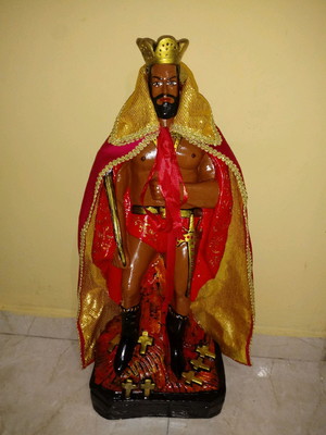 Exú rei <<60cm>>(luxo)