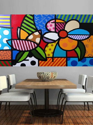 Quadro decorativo de flores