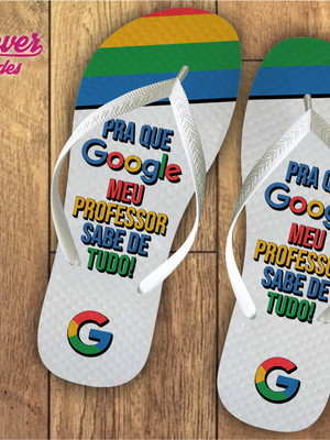 Chinelo dia do professor