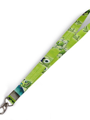 Cordão para crachá mike monstros sa c0140p com mosquetão