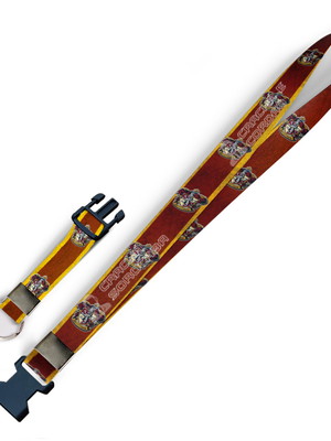 Cordão harry potter grifinoria c0122p fecho bolsa e argola
