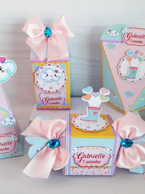 Kit 20 caixas chuva de amor