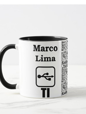 Caneca personalizada ti tecnologia da informação programador