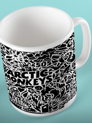 Caneca 325ml arctic monkeys 9
