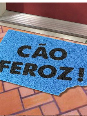 Capacho cão feroz !