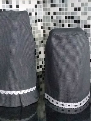 Kit cozinha duas peças bolinha