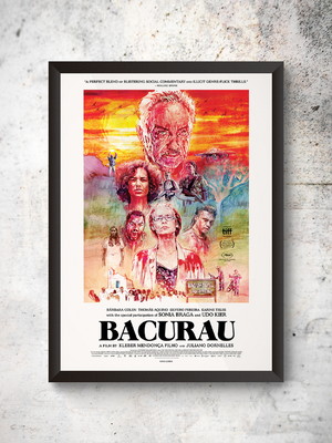 Quadro a3 poster bacurau