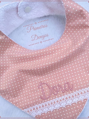 Babador bandana baby personalizado