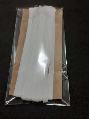 Elástico achatado 7 mm com 10 metros kit 2 pacote