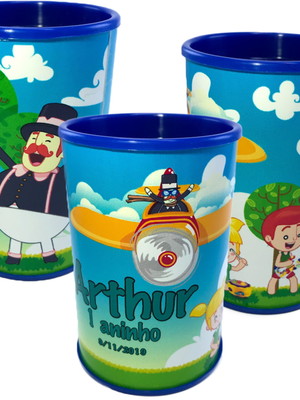 Cofrinho personalizado mundo bita