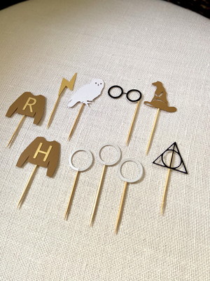 Topo de doce harry potter - 20 unidades